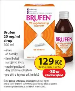 Dr. Max Brufen 20 mg/ml sirup nabídka