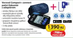 Dr. Max Veroval Compact+ connect pažní tlakoměr s adaptérem nabídka