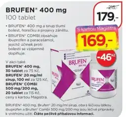Magistra lékárny BRUFEN® 400 mg nabídka