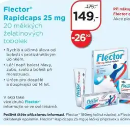 Magistra lékárny Flector® Rapidcaps 25 mg nabídka
