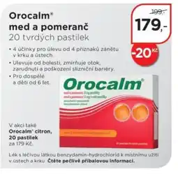 Magistra lékárny Orocalm med a pomeranč nabídka