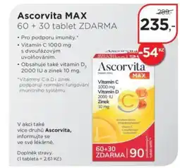 Magistra lékárny Ascorvita Max nabídka