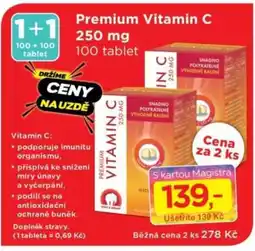 Magistra lékárny Premium Vitamin C 250 mg nabídka
