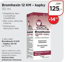 Magistra lékárny Bromhexin 12 KM - kapky nabídka