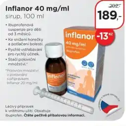 Magistra lékárny Inflanor 40 mg/ml sirup nabídka
