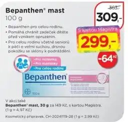 Magistra lékárny Bepanthen mast nabídka