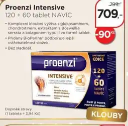 Magistra lékárny Proenzi Intensive nabídka