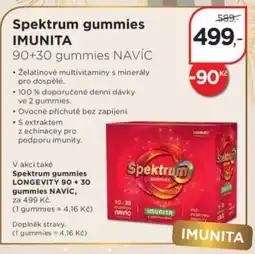 Magistra lékárny Spektrum gummies Imunita nabídka