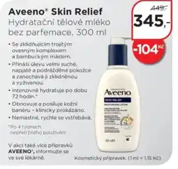 Magistra lékárny Aveeno® Skin Relief nabídka