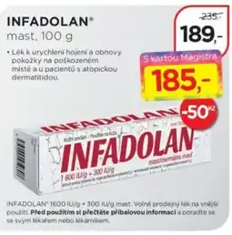 Magistra lékárny INFADOLAN® Mast nabídka
