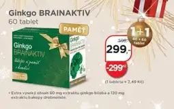 Magistra lékárny Ginkgo Brainaktiv nabídka