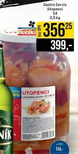 Jip Gastro Servis Utopenci S4 nabídka