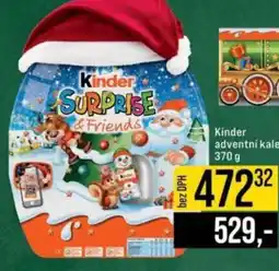 Jip Kinder adventní kalendář nabídka