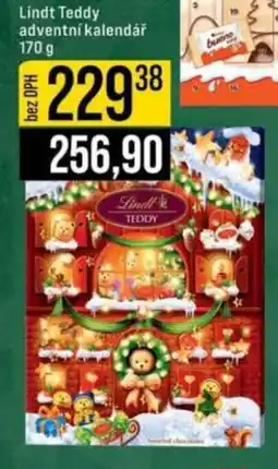 Jip Lindt Teddy adventní kalendář nabídka