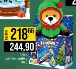 Jip Orion lentilky nadílka nabídka