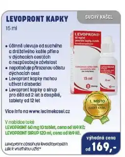 PharmaPoint Levopront kapky nabídka