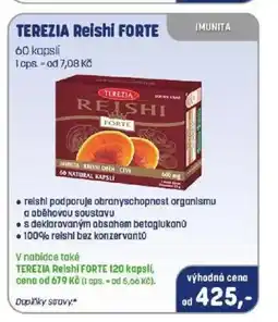 PharmaPoint Terezia reishi forte nabídka