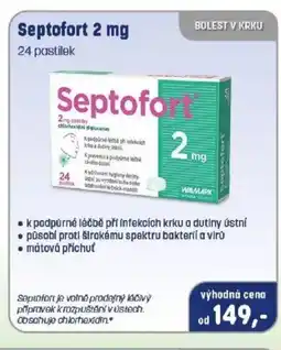 PharmaPoint Septofort 2 mg nabídka