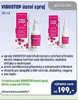 PharmaPoint VIROSTOP ústní sprej nabídka