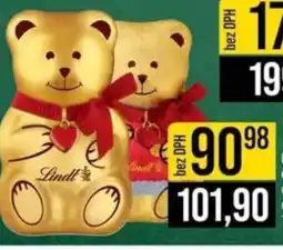 Jip Lindt čokoládový medvídek nabídka