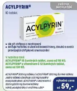 PharmaPoint Acylpyrinⓡ nabídka