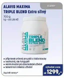 PharmaPoint ALAVIS MAXIMA TRIPLE BLEND Extra silný nabídka