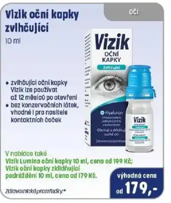 PharmaPoint Vizik oční kapky zvlhčující nabídka