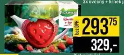 Jip Pickwick čaj 3x ovocný + hrnek jahoda nabídka