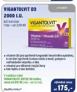 PharmaPoint Vitamín d3 2000 1.u. nabídka