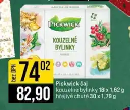 Jip Pickwick čaj nabídka