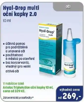 PharmaPoint Hyal-Drop multi oční kapky 2.0 nabídka