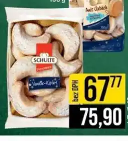 Jip Schulte vanilkové rohlíčky nabídka