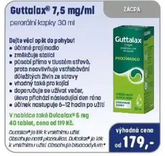 PharmaPoint GuttalaxⓇ 7,5 mg/ml nabídka