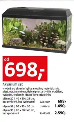 Bauhaus Akvárium set nabídka