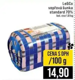 Jip Le&Co vepřová šunka standard 70% nabídka