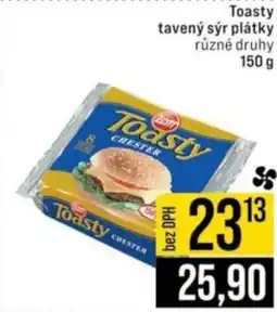 Jip Toasty tavený sýr plátky nabídka