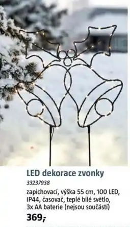 Bauhaus LED dekorace zvonky nabídka