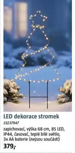 Bauhaus LED dekorace stromek nabídka