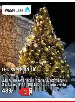 Bauhaus LED světelná síť nabídka
