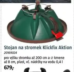 Bauhaus Stojan na stromek Klickfix Aktion nabídka