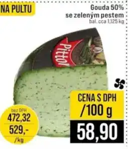 Jip Gouda 50% se zeleným pestem nabídka