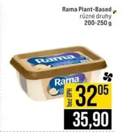 Jip Rama Plant-Based nabídka