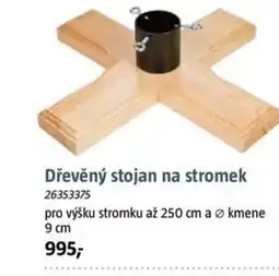 Bauhaus Dřevěný stojan na stromek nabídka