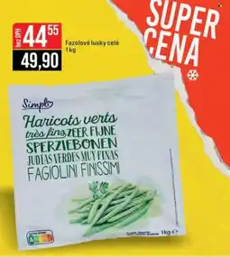 Jip Fazolové lusky celé nabídka