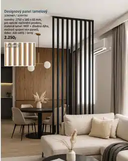 Bauhaus Designový panel lamelový nabídka