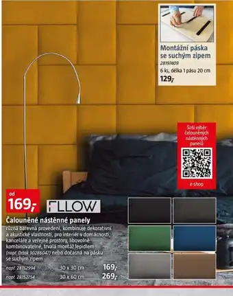 Bauhaus Čalouněné nástěnné panely nabídka