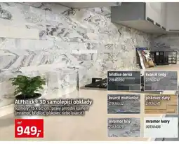 Bauhaus ALFIstick® 3D samolepicí obklady nabídka