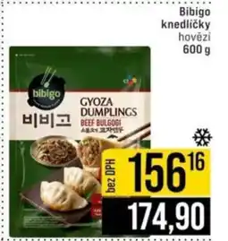 Jip Bibigo knedlíčky hovězí nabídka