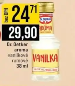 Jip Dr. Oetker aroma nabídka