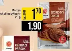 Jip Mánya skořicový cukr nabídka